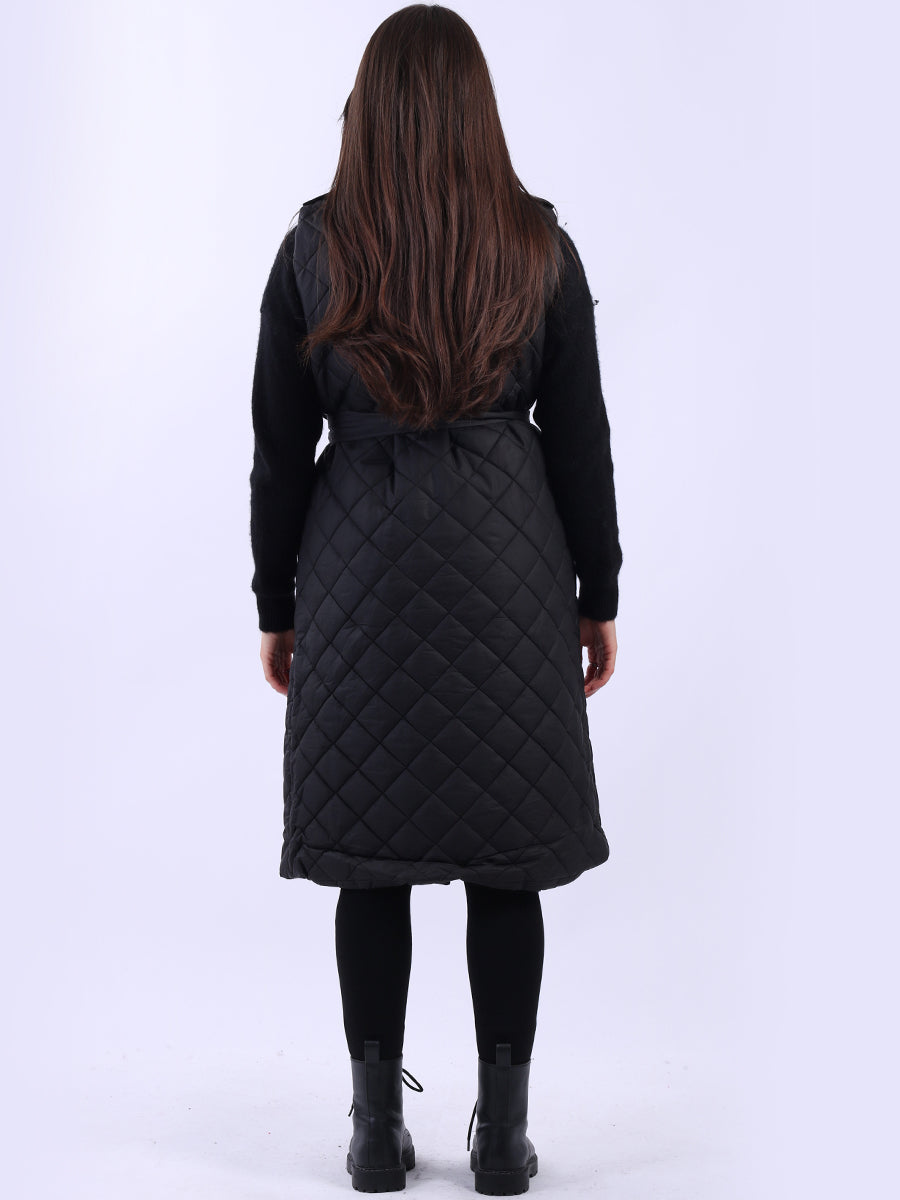 Oversized Sleeveless Puffer Jacket