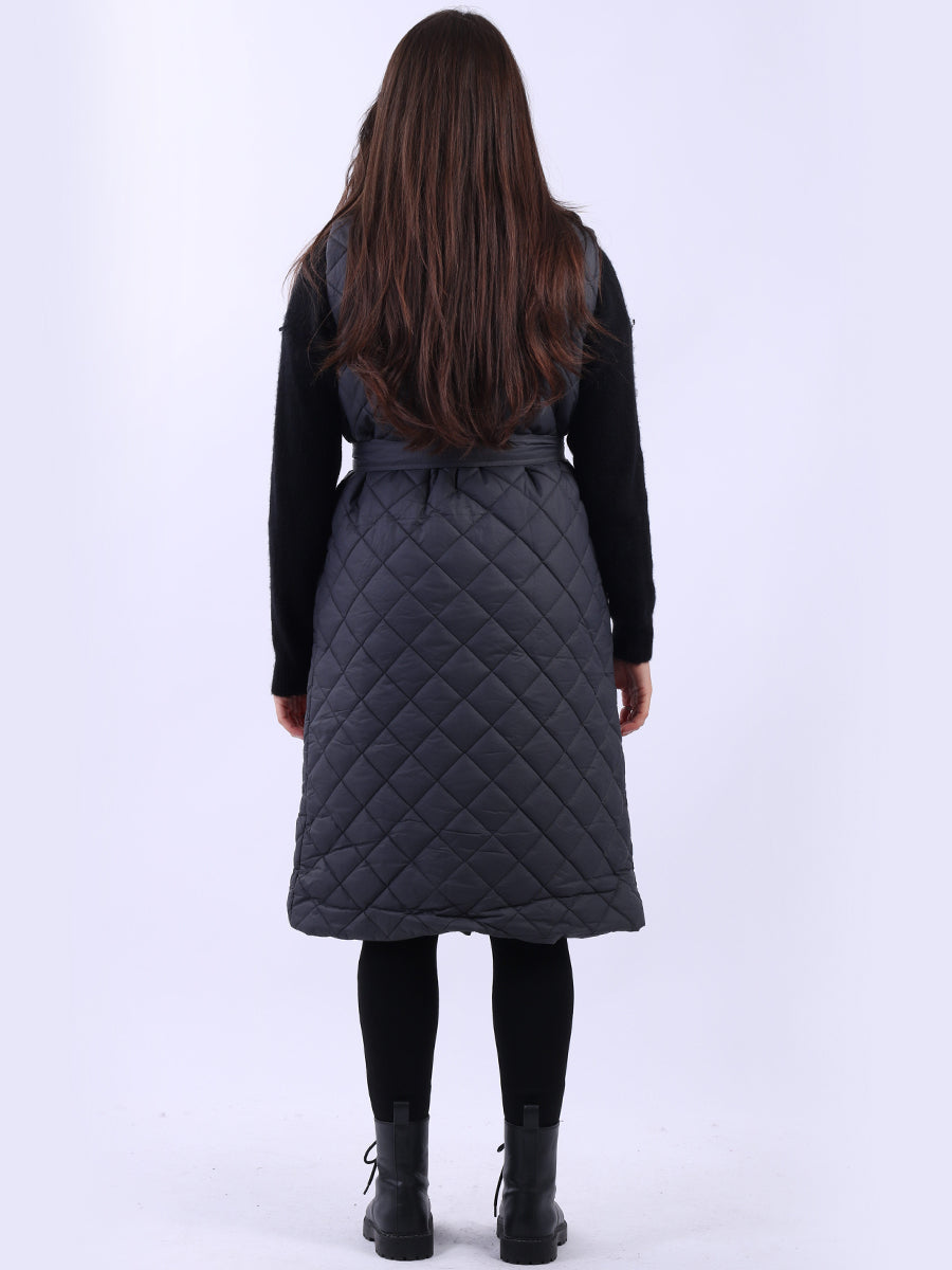 Oversized Sleeveless Puffer Jacket