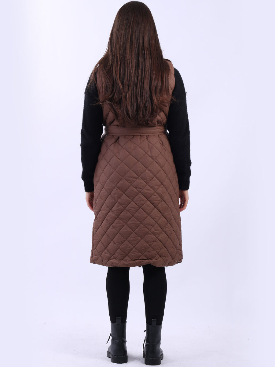 Oversized Sleeveless Puffer Jacket