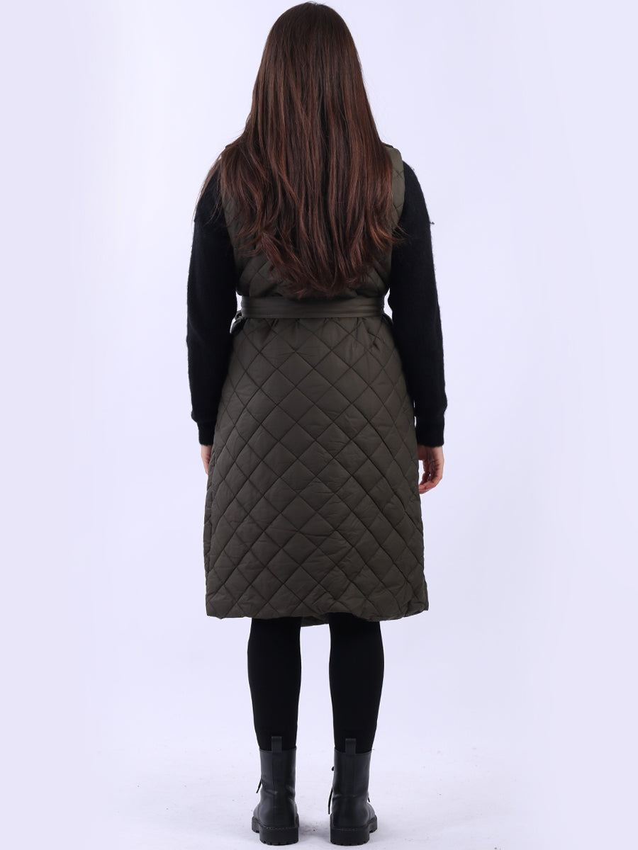 Oversized Sleeveless Puffer Jacket