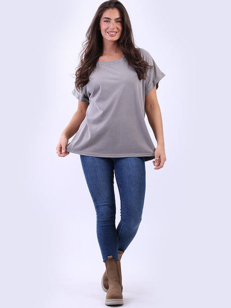 Vintage Wash T Shirt Mocha