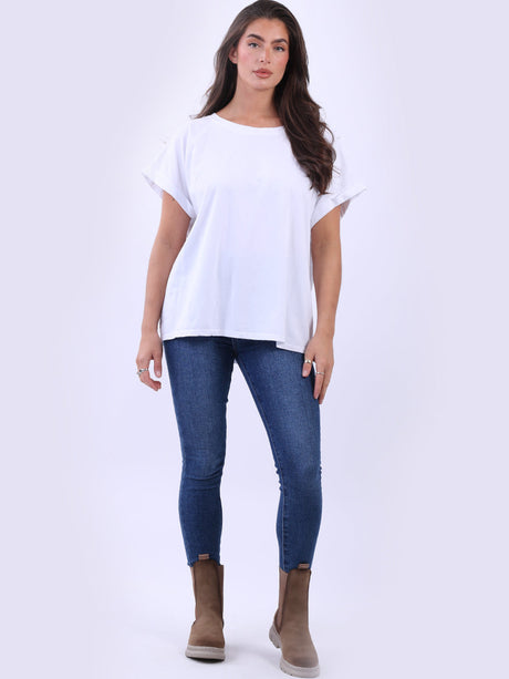 Vintage Wash T Shirt White