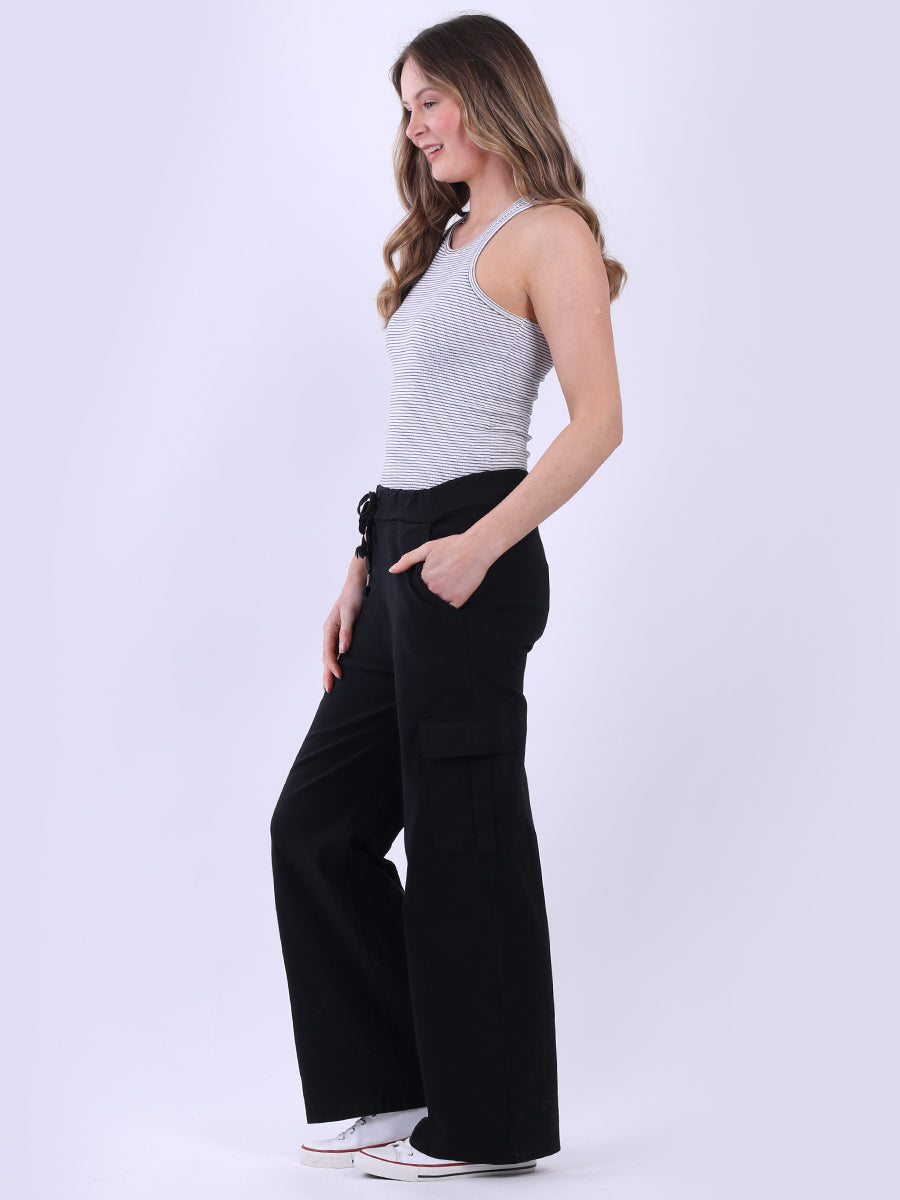 Women Solid Casual Magic Pant