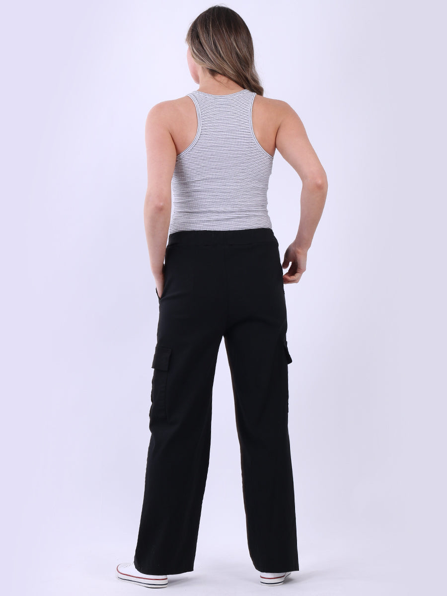 Women Solid Casual Magic Pant