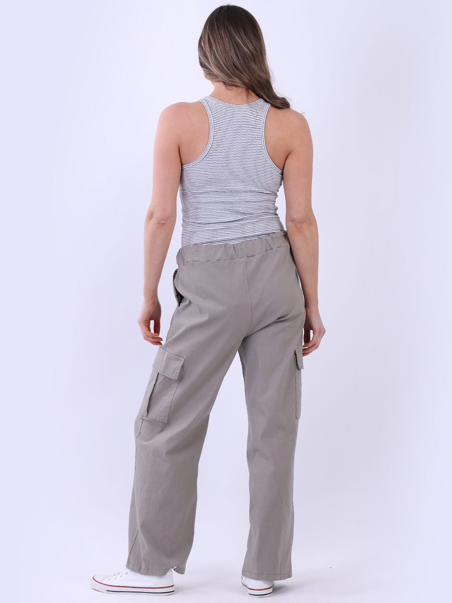 Women Solid Casual Magic Pant