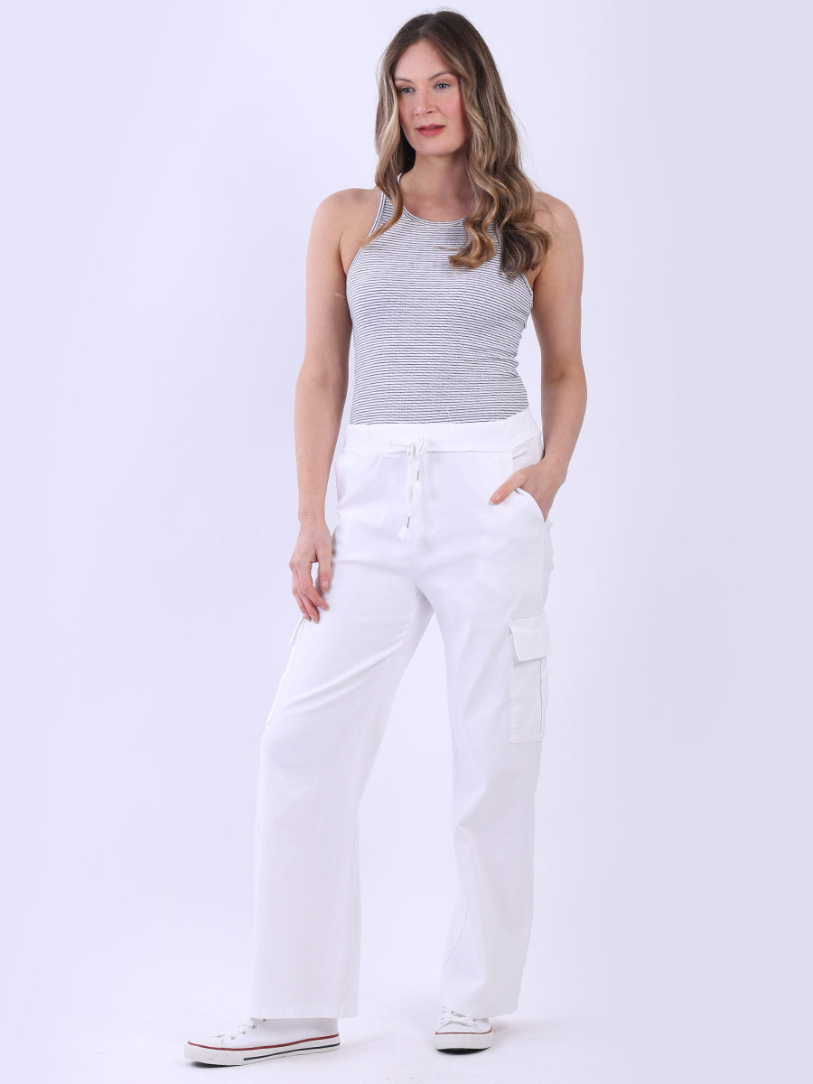 Plain Magic Pant WHite