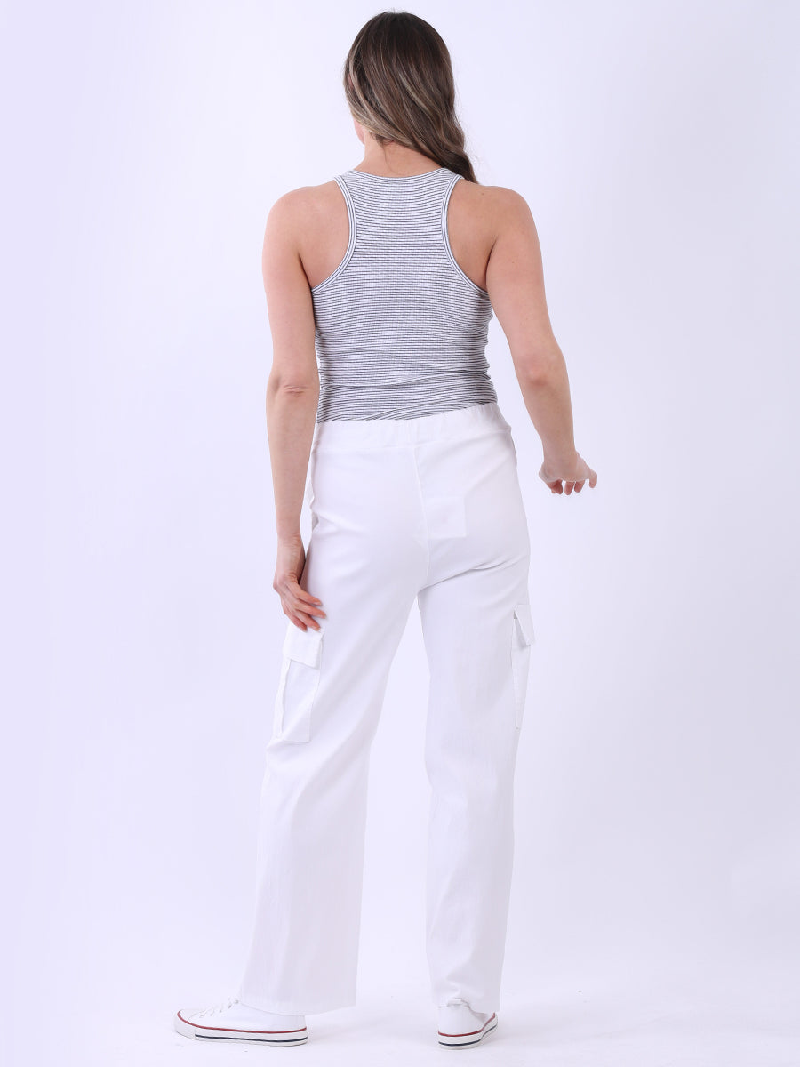 Women Solid Casual Magic Pant
