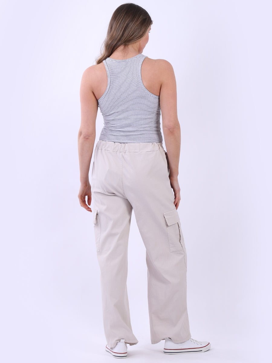 Women Solid Casual Magic Pant