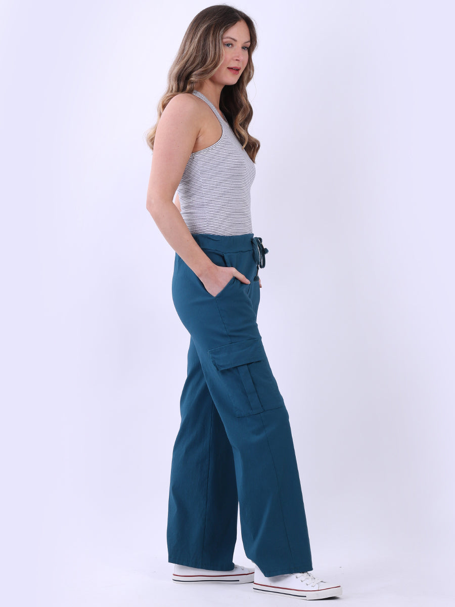 Women Solid Casual Magic Pant