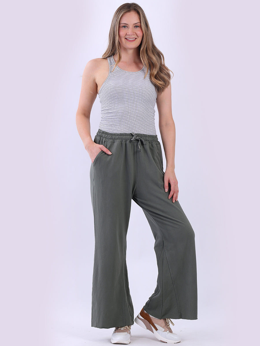 Ladies Cotton Trouser Khaki