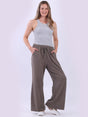 Ladies Cotton Trouser Mocha