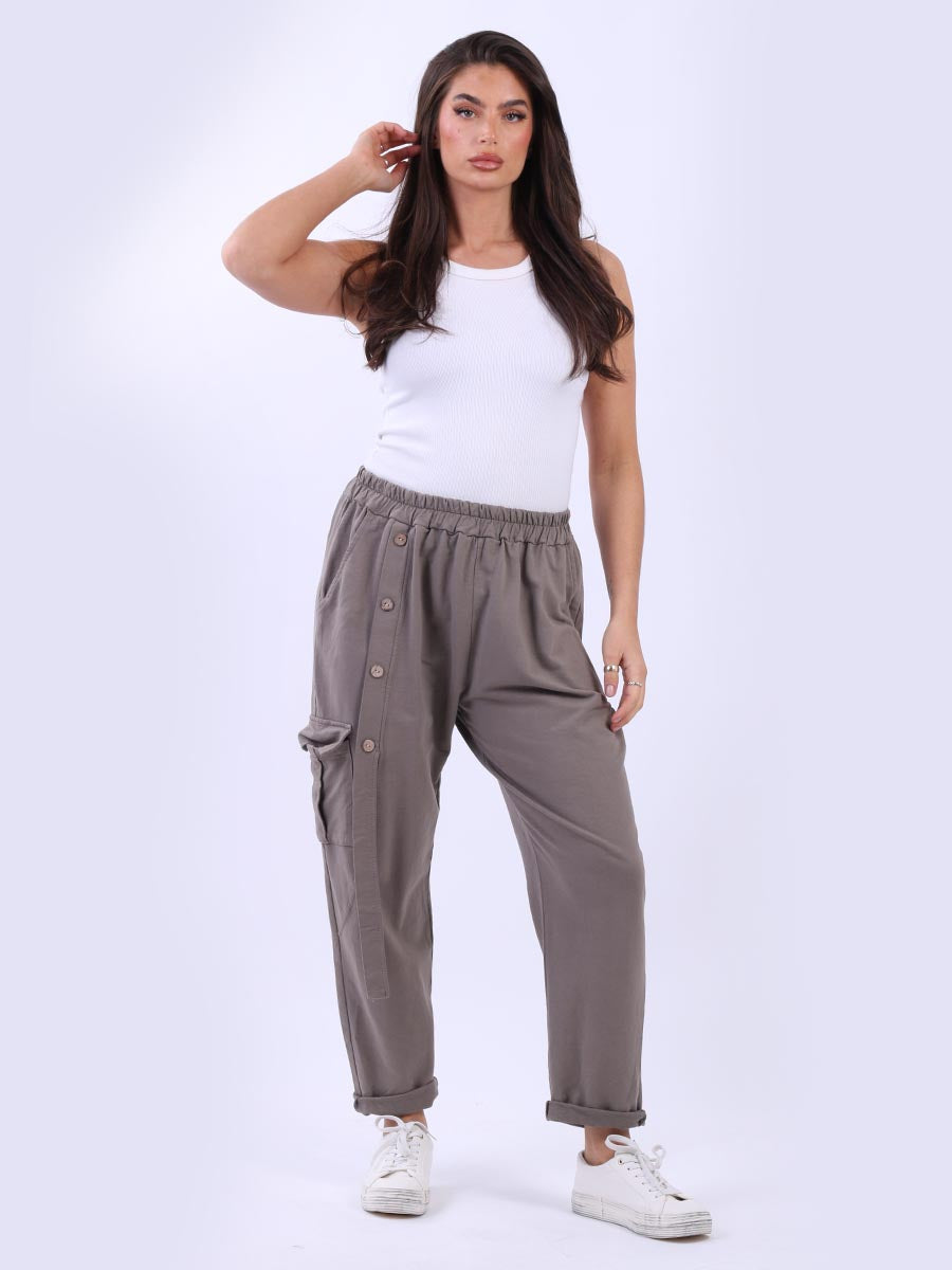 Cotton Relaxed Sweat Pant Mocha