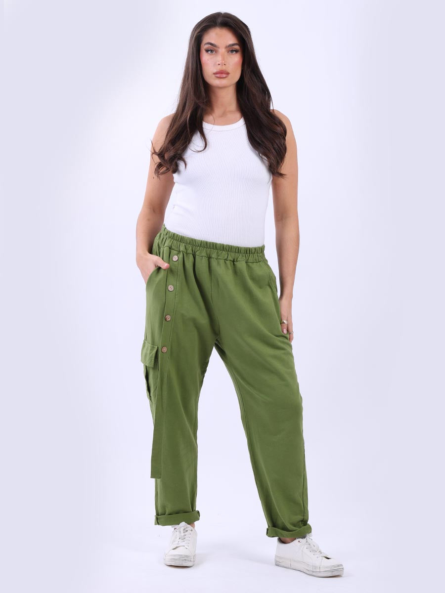 Cotton Relaxed Sweat Pant Olive