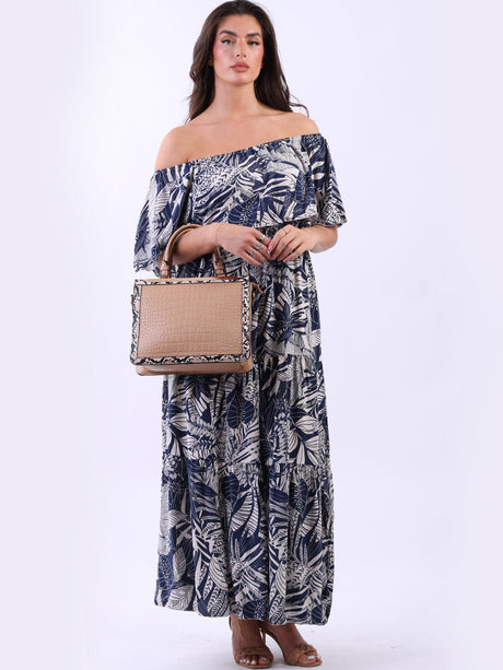 Formal Satchel Handbag Beige