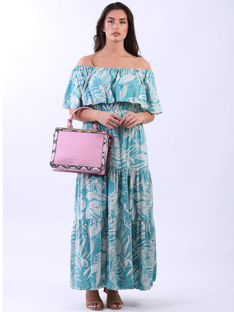 Formal Satchel Handbag Pink