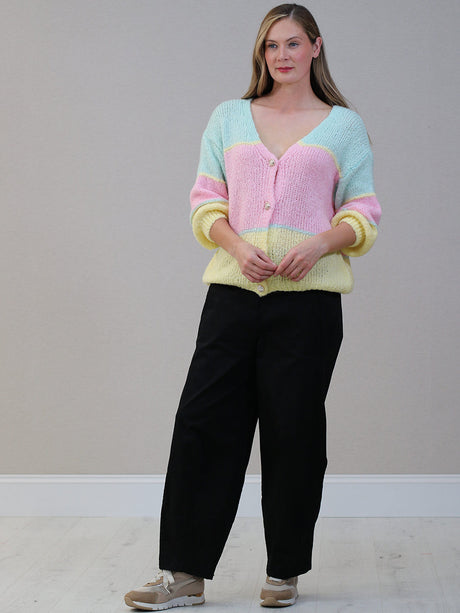 Button Down Knitted Cardigan Tiffany