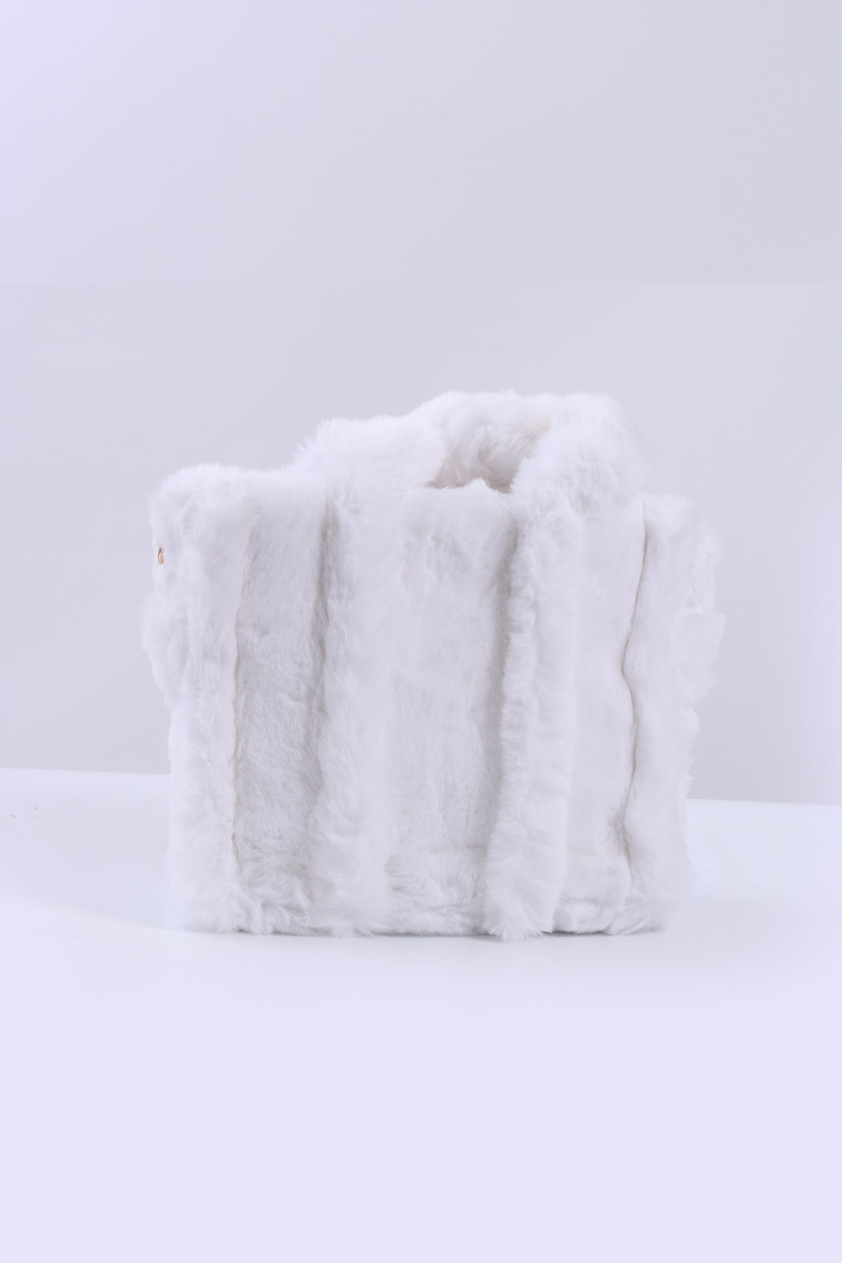 Teddy Fur Plush Tote Bag