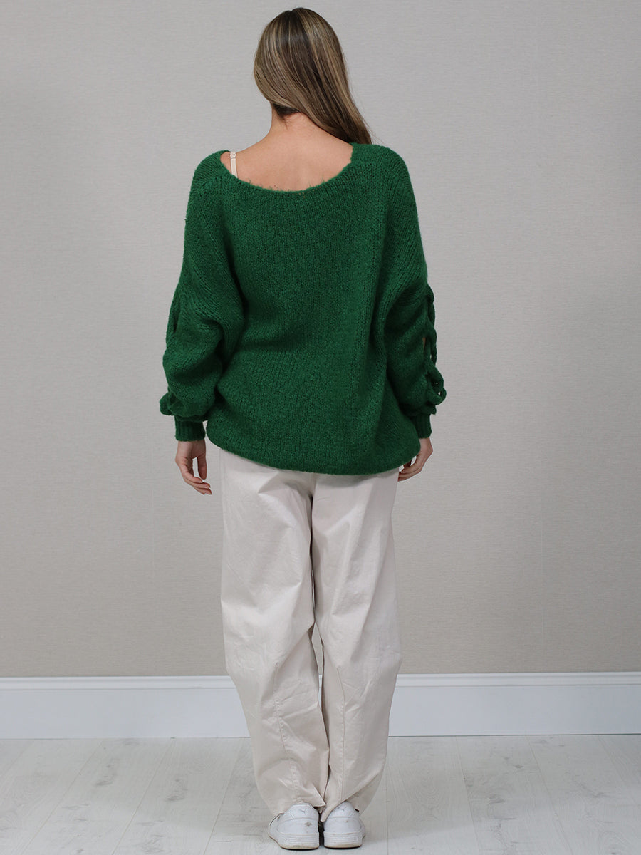 Wool Knitted Boxy Plus Size Jumper