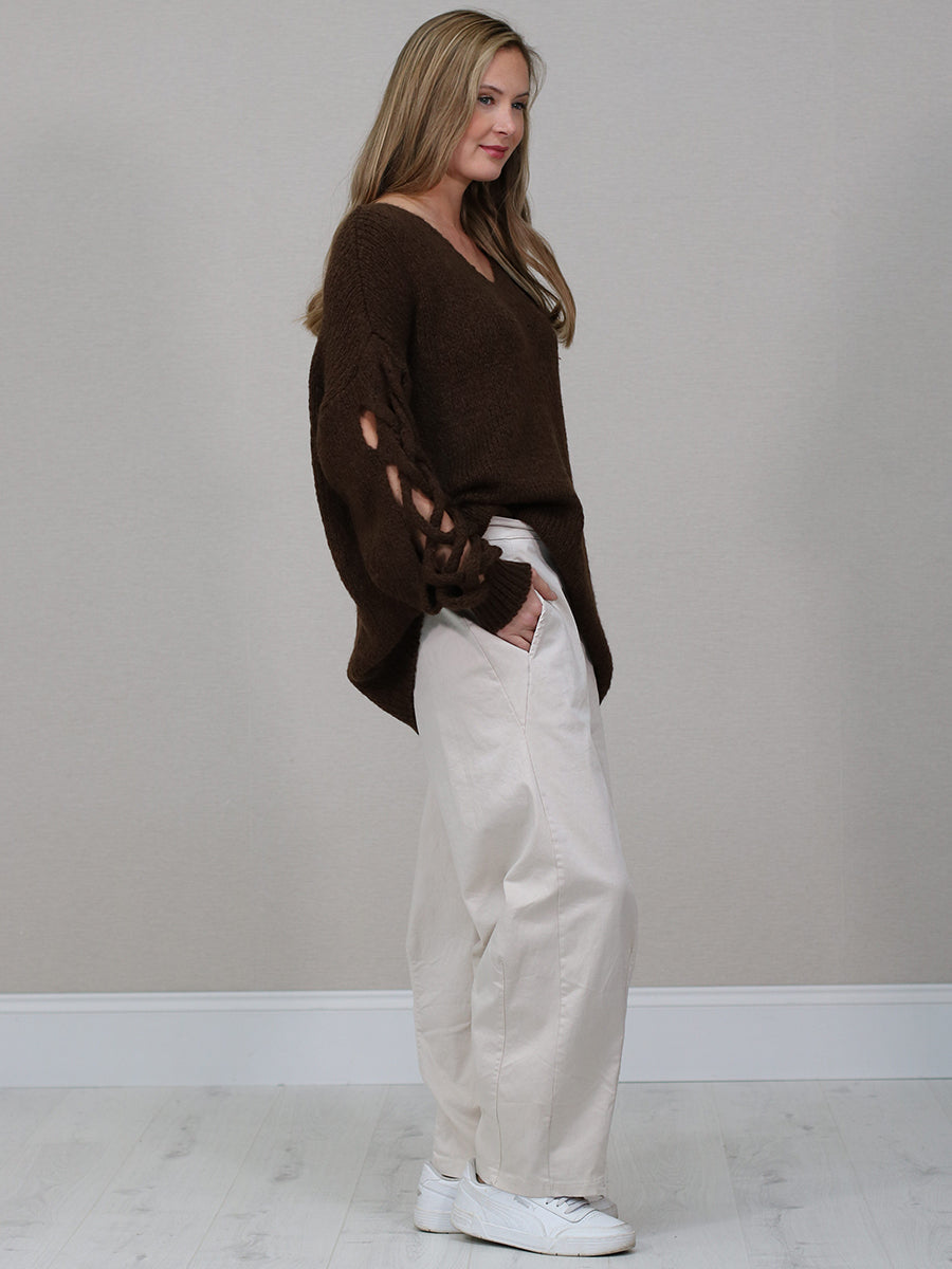 Wool Knitted Boxy Plus Size Jumper