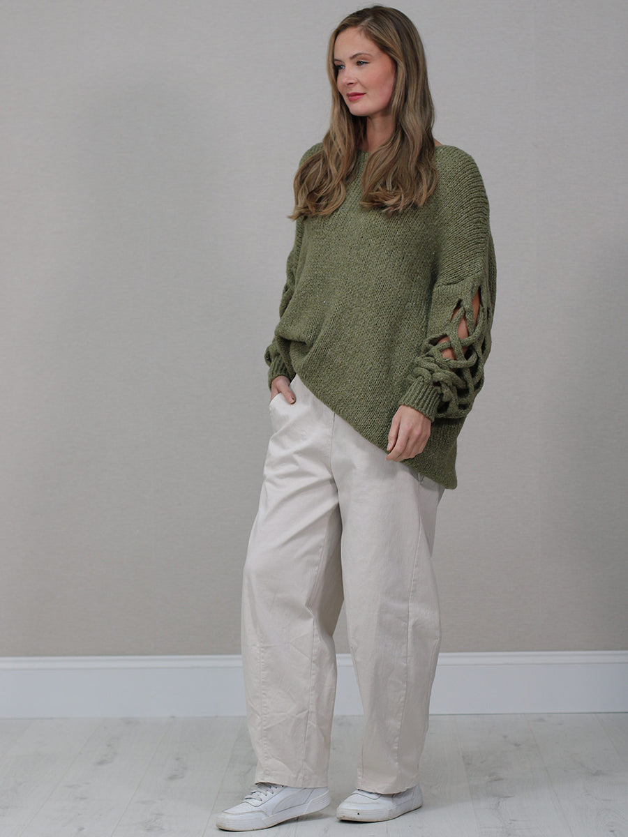 Wool Knitted Boxy Plus Size Jumper