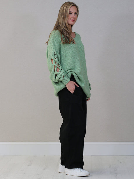 Wool Knitted Boxy Plus Size Jumper