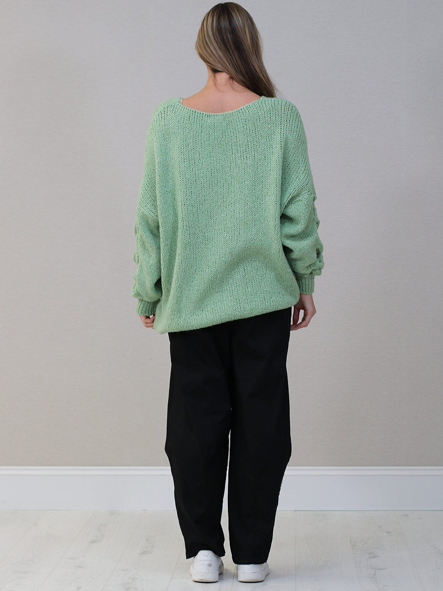 Wool Knitted Boxy Plus Size Jumper