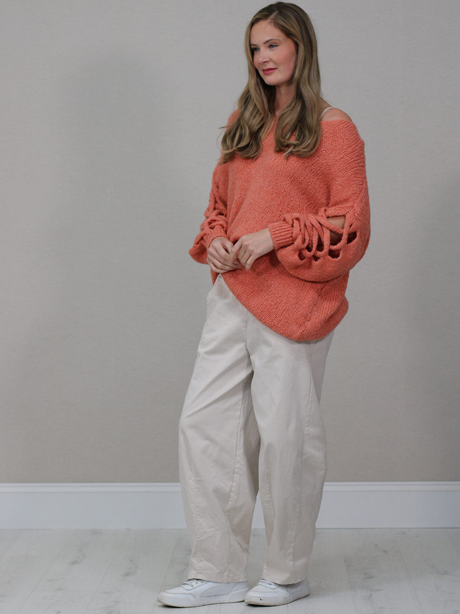 Wool Knitted Boxy Plus Size Jumper