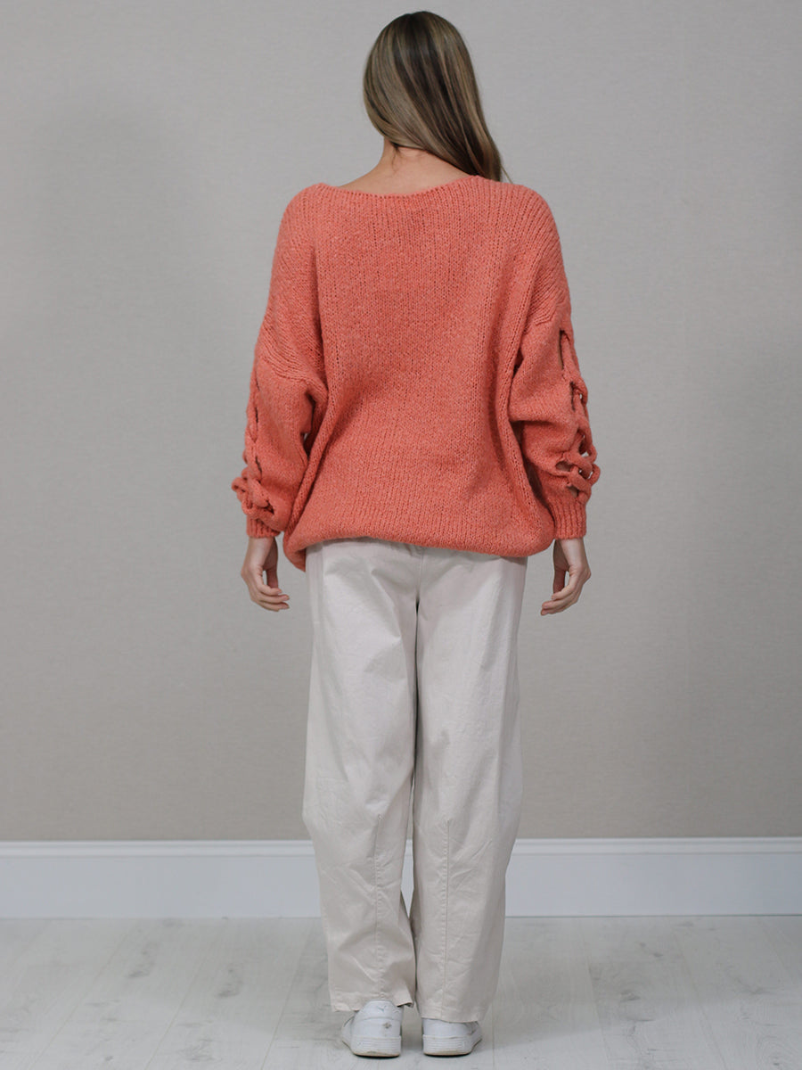 Wool Knitted Boxy Plus Size Jumper