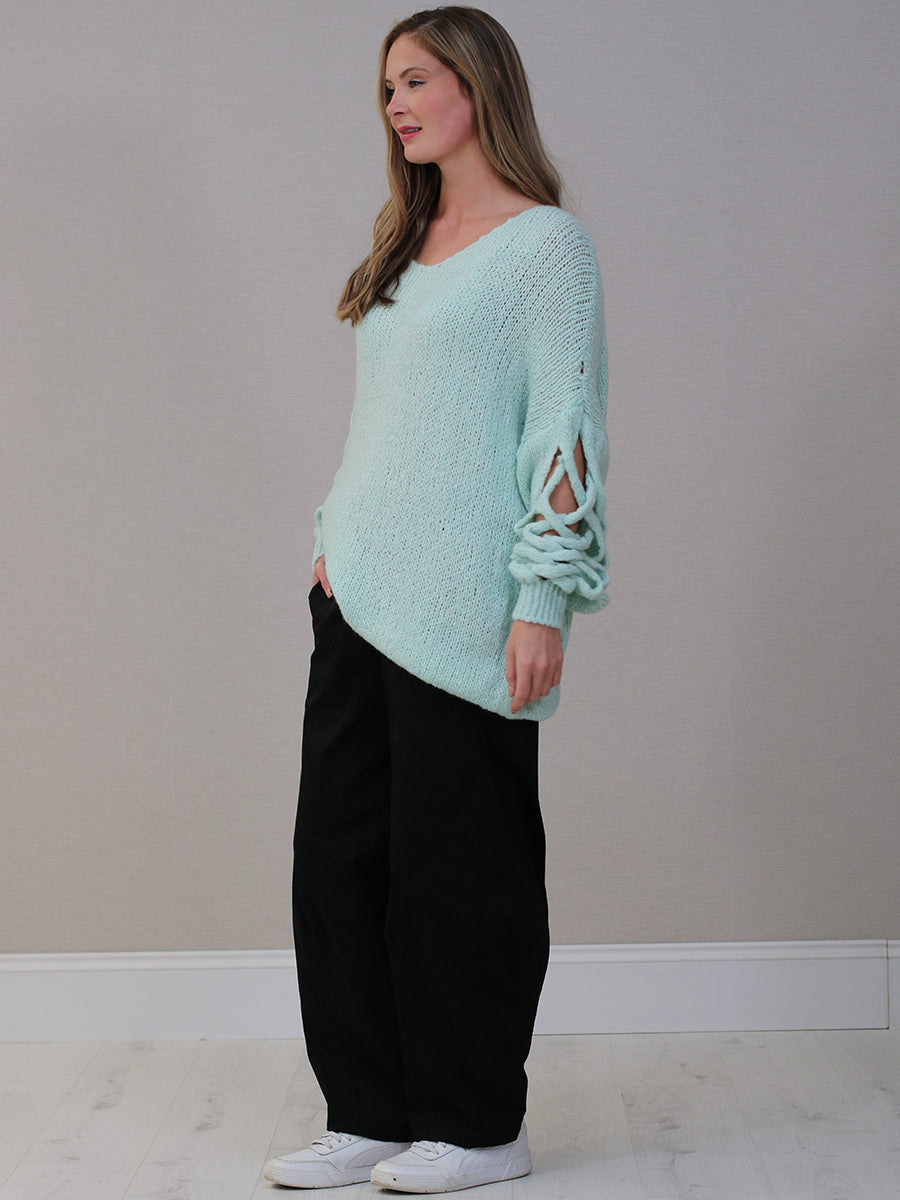 Wool Knitted Boxy Plus Size Jumper