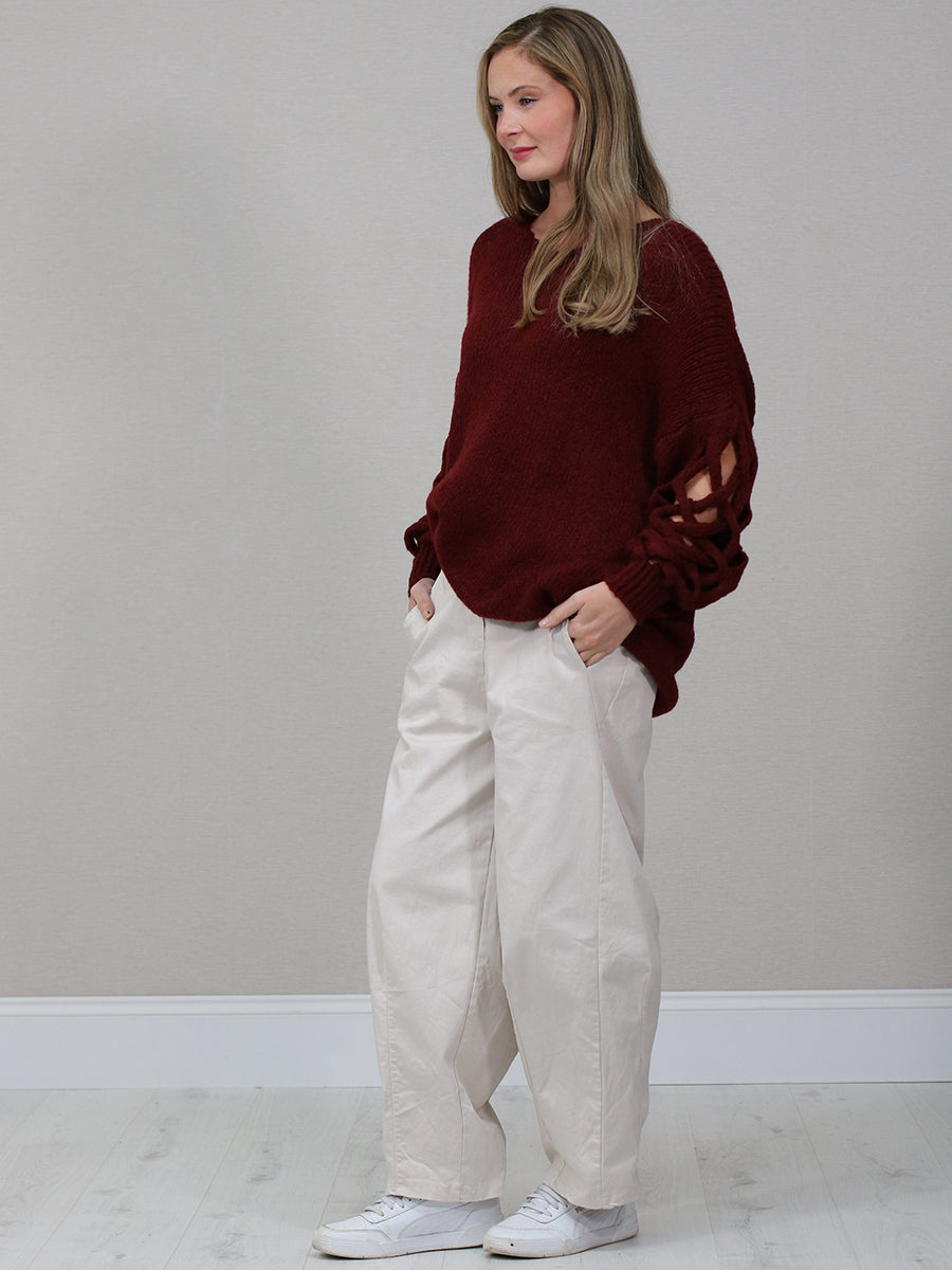 Wool Knitted Boxy Plus Size Jumper