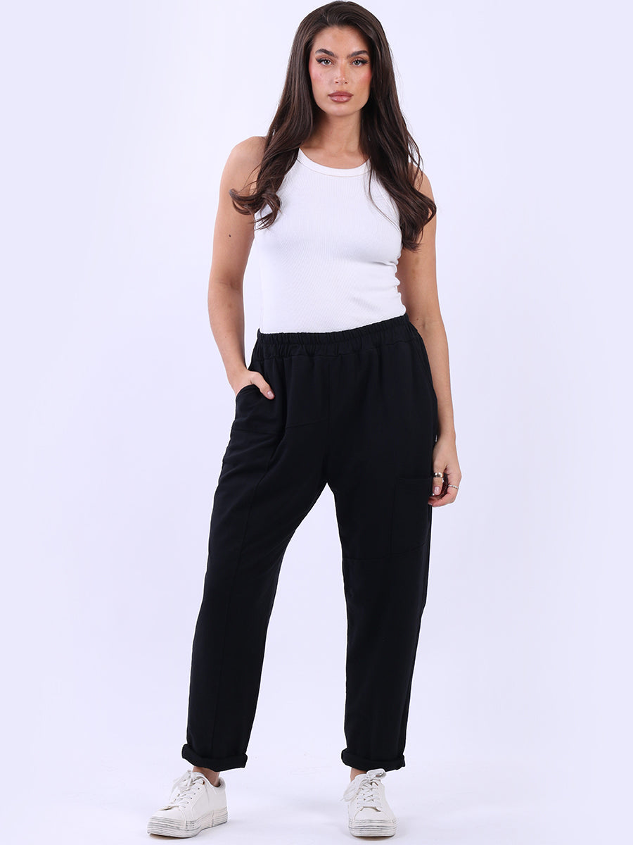 Cotton Sweat Pant Black