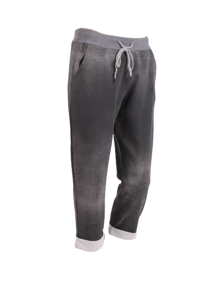 Plain Loose Pockets Cotton Ladies Trouser