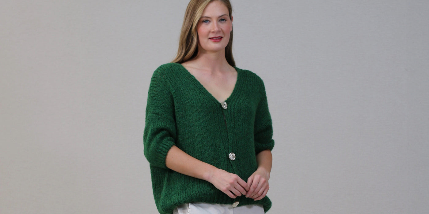 italian_womens_cardigan_green