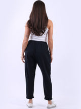 Plain Cotton Universal Fit Comfy Pant