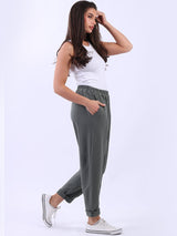 Plain Cotton Universal Fit Comfy Pant