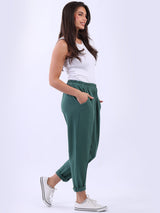 Plain Cotton Universal Fit Comfy Pant