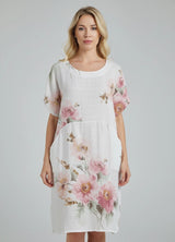 Women Floral Summer Cotton Dress