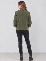 Cotton Corduroy Jacket Khaki