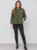 Cotton Corduroy Jacket Khaki