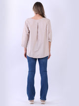 Ladies Cotton High Low T-Shirt
