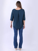 Ladies Cotton High Low T-Shirt
