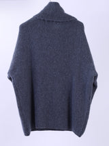 Ladies Crop Boxy Woolen Knit Jumper