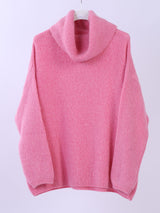 Ladies Crop Boxy Woolen Knit Jumper