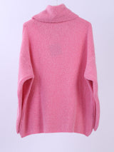 Ladies Crop Boxy Woolen Knit Jumper