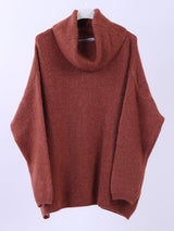 Ladies Crop Boxy Woolen Knit Jumper