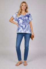 Women Linen Top White