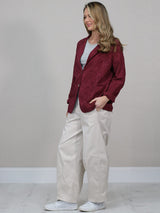 Broderie Eyelet Formal Collar Jacket