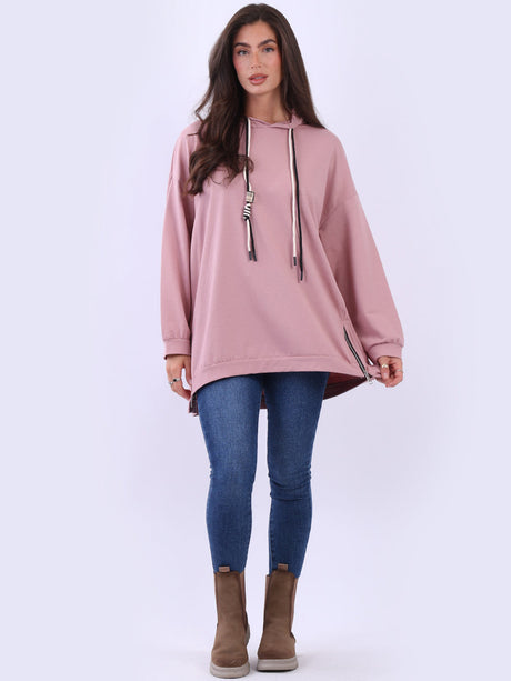 Women Cotton Hooded Sweat Top