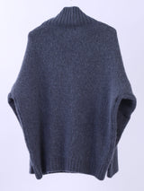 Plain Knitted Crop Woolen Jumper