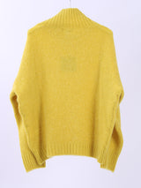 Plain Knitted Crop Woolen Jumper